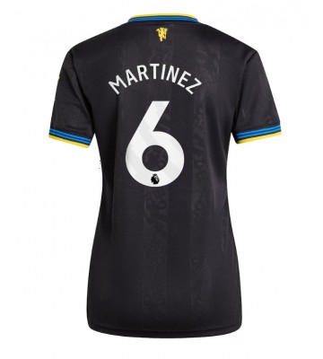 Manchester United Lisandro Martinez #6 Terza Maglia Femmina 2025-26 Manica Corta